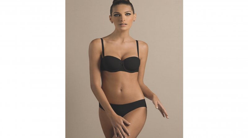 Laura Biagiotti podprsenka korzetová push up 132 černá | Vermali.cz